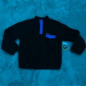 GAP ORIGINAL ARCTIC FLEECE BLACK AND BLUE